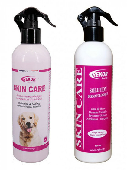 Solution dermatologique cheval et chien Skin Care 500ml Rekor