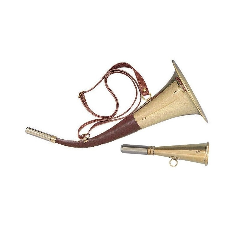 Corne d'appel corne de chasse / chasseur ~18cm