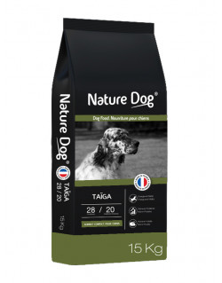 Croquettes Taïga 28/20 Nature Dog 15kg