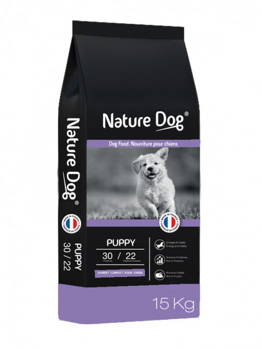 Croquettes Puppy 30/22 Nature Dog 15kg