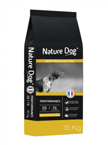 Croquettes Performance 26/16 Nature Dog 15kg