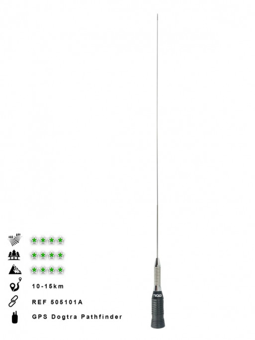 Antenne principale sans socle 103cm pour pathfinder dogtra ROG