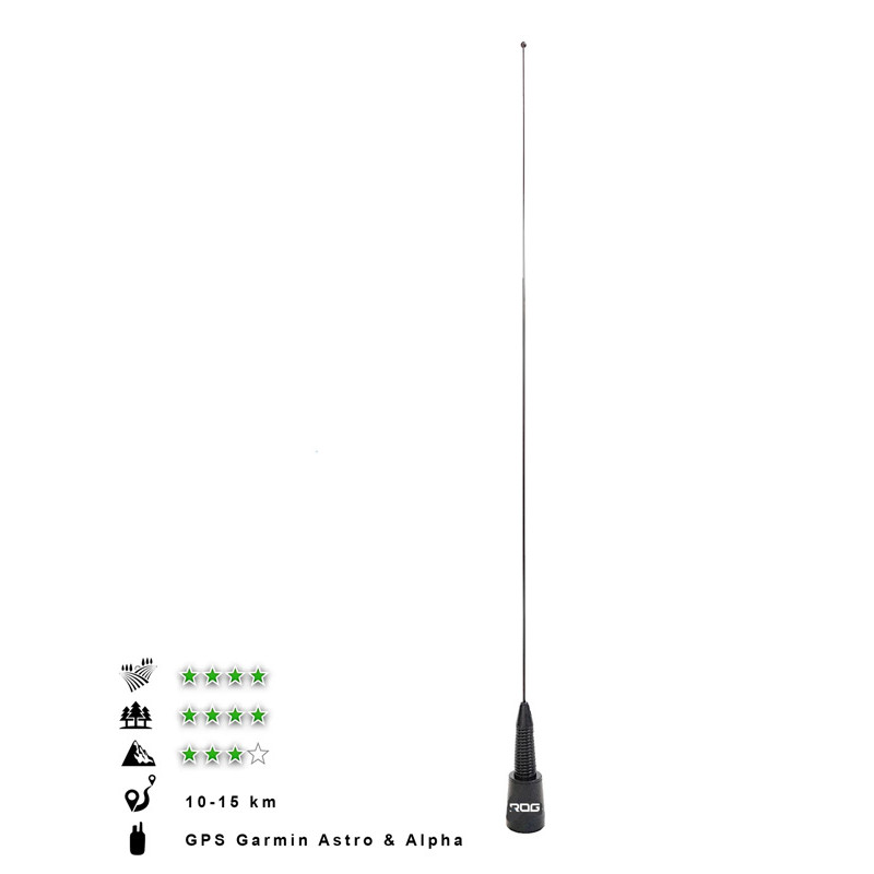 Antenne flex 80cm Black édition ROG sans base magnétique