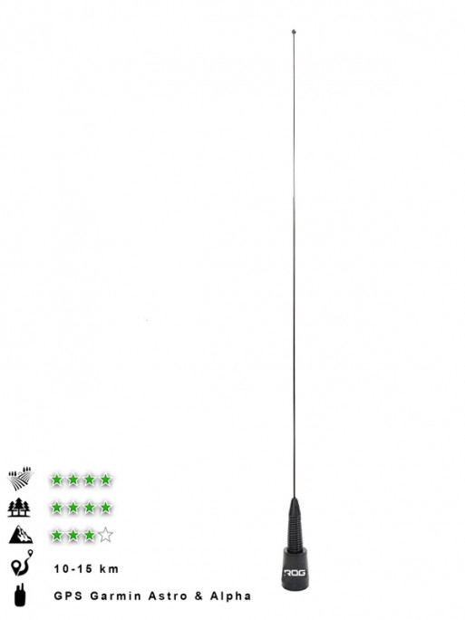 Antenne flex 80cm Black édition ROG sans base magnétique