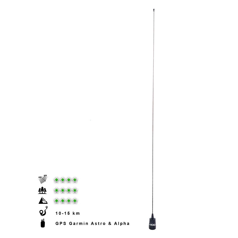 Antenne Black édition 125cm ROG sans base magnétique