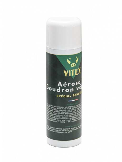 Aérosol goudron végétal spécial sanglier 500ml Vitex