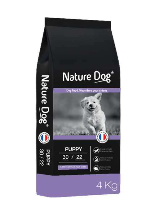 Croquettes Puppy 30/22 Nature Dog 4kg