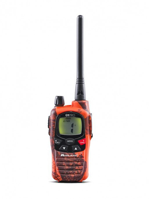 Talkie-Walkie G9 Pro blaze Midland avec oreillettes