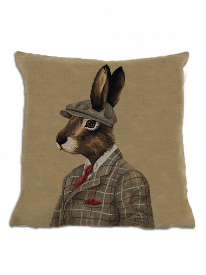 Coussin renard avec casquette Lovergreen