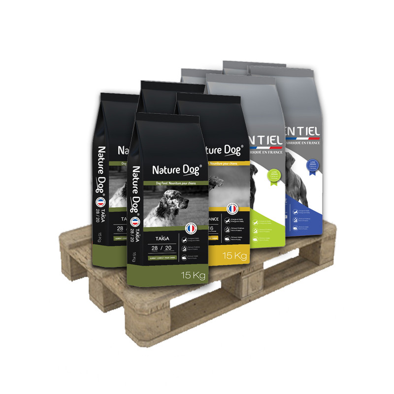 Palette à composer 21 sacs Nature Dog
