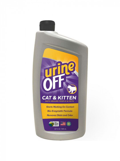 Destructeur d'odeurs Biotec chat/chaton 946ml Urine Off