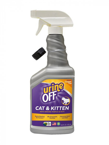 Destructeur d'odeurs Biotec chat/chaton 500ml Urine Off