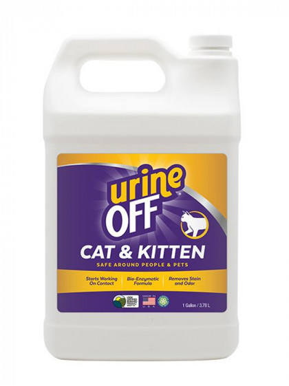 Destructeur d'odeurs Biotec chat/chaton 3.78L Urine Off