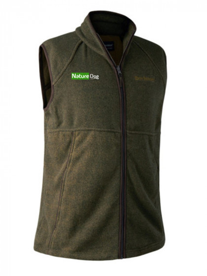Gilet Polaire Sans Manches Pour Homme - Rembourré Chaud, Fermeture éclair - Pour Pêche, Safari, Travail, Extérieur