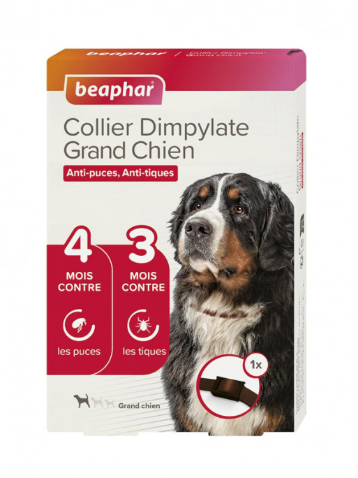 Collier antiparasitaire Dimpylate grand chien Beaphar Collier antiparasitaire Dimpylate grand chien Beaphar