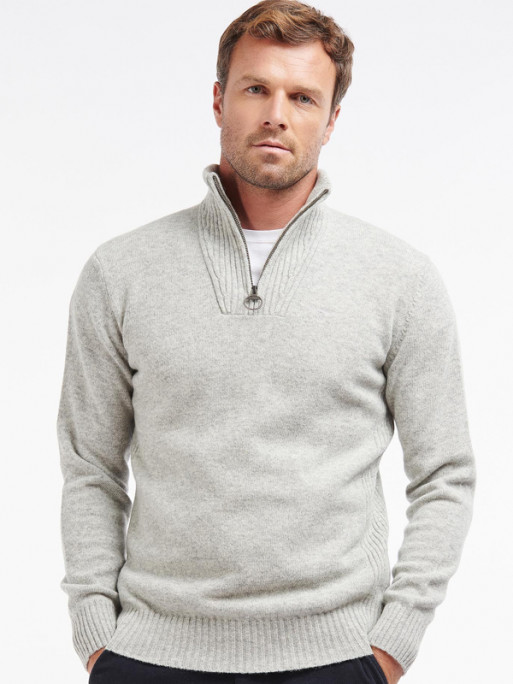 Pull Essential col zippé Barbour
