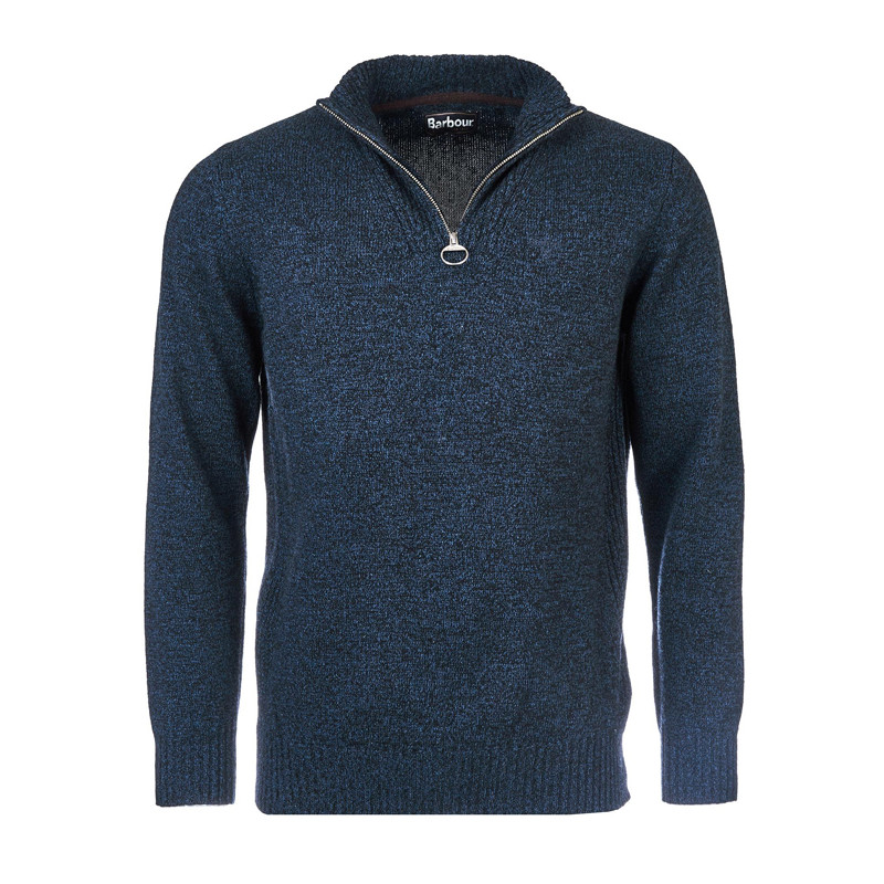 Pull Essential col zippé Barbour