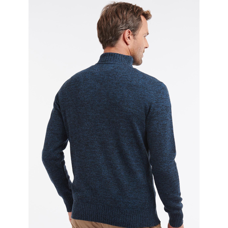 Pull Essential col zippé Barbour