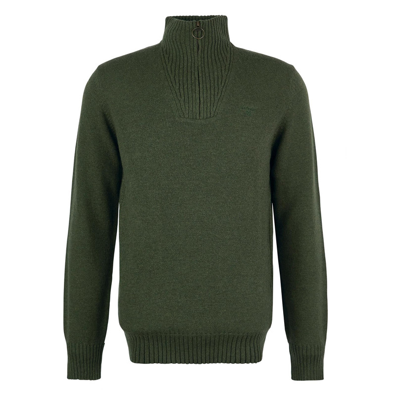 Pull Essential col zippé Barbour