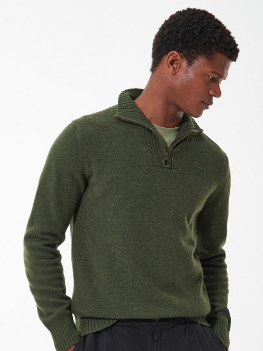 Pull Essential col zippé Barbour