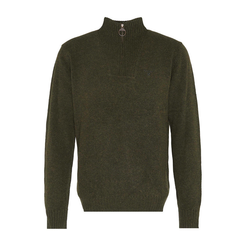 Pull Essential col zippé Barbour