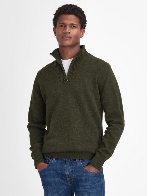 Pull Essential col zippé Barbour