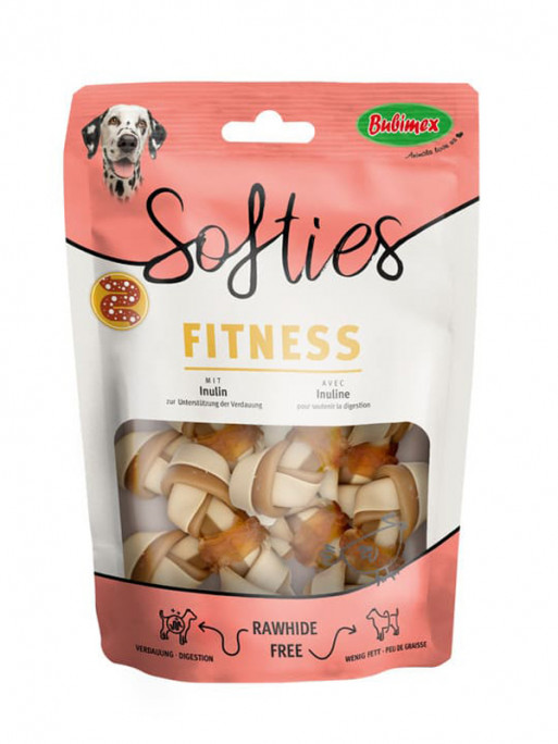 Friandises chien poulet Softies Fitness x8 120g Bubimex Friandises chien poulet Softies Fitness x8 120g Bubimex