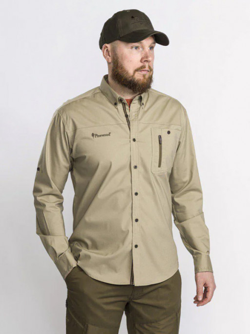 Chemise Tiveden InsectSafe Pinewood