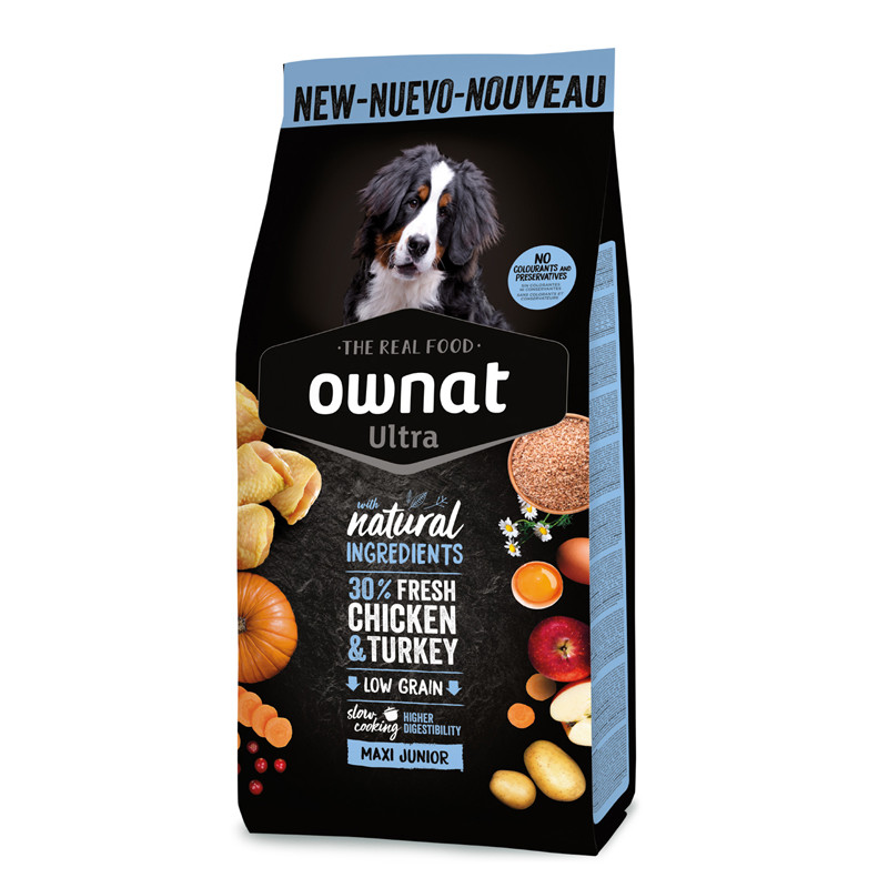Croquettes Ultra Maxi Junior 12kg Ownat
