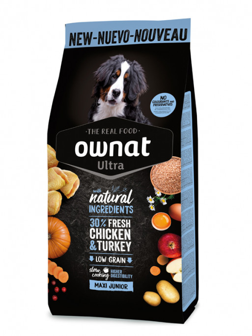 Croquettes Ultra Maxi Junior 12kg Ownat Croquettes Ultra Maxi Junior 12kg Ownat
