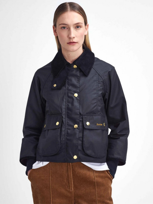 Veste courte en toile cirée Beadnell femme Barbour Veste courte en toile cirée Beadnell femme Barbour