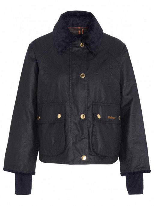 Veste courte en toile cirée Beadnell femme Barbour Veste courte en toile cirée Beadnell femme Barbour