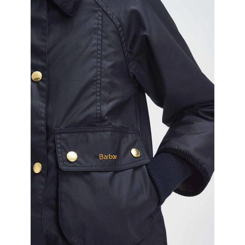 Veste courte en toile cirée Beadnell femme Barbour