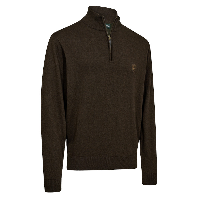 Pull col zippé Harrington Deerhunter