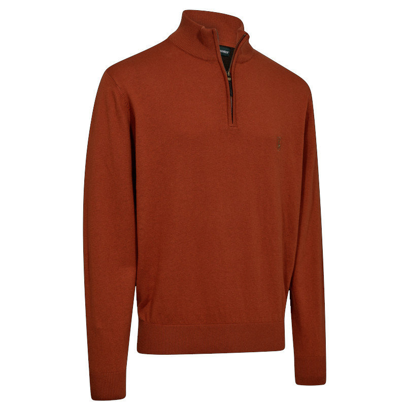 Pull col zippé Harrington Deerhunter