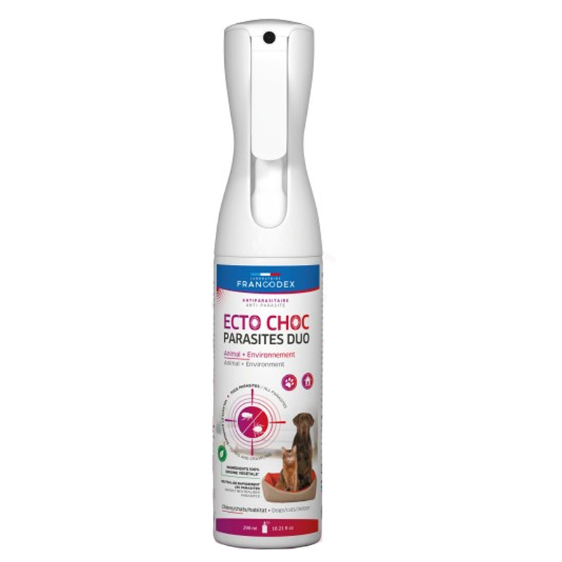 Brumisateur Ecto Choc Parasites Duo 290ml Francodex
