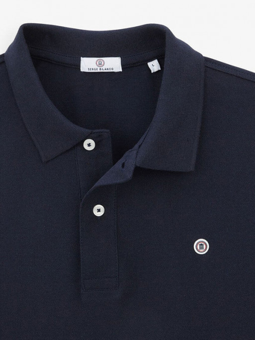 Polo manches courtes Lucas Serge Blanco Polo manches courtes Lucas Serge Blanco