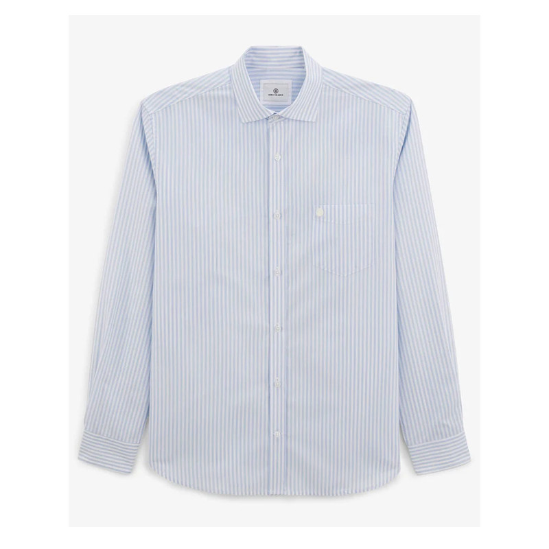 Chemise rayée Charles Serge Blanco