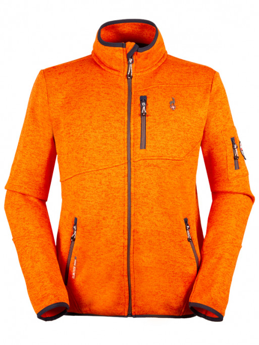 Veste polaire chinée Navoy Aulp Veste polaire chinée Navoy Aulp