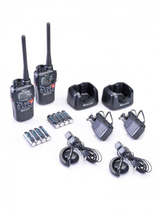 Pack de 2 Talkies-Walkies G9 Pro avec oreillettes Midland Pack de 2 Talkies-Walkies G9 Pro avec oreillettes Midland