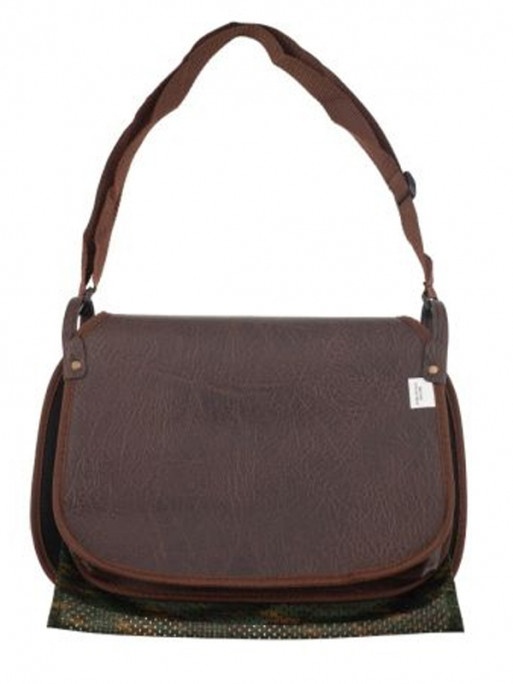 Carnier en toile enduite filet et poche Januel Carnier en toile enduite filet et poche Januel