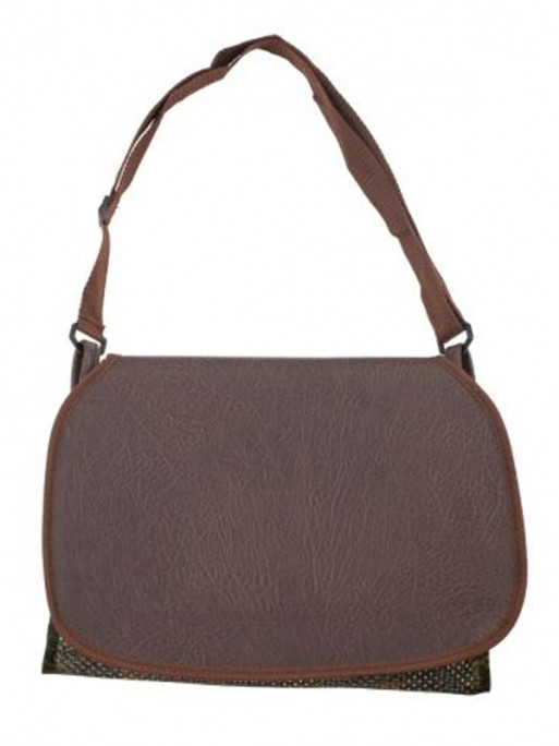 Carnier en toile enduite filet et poche Januel Carnier en toile enduite filet et poche Januel