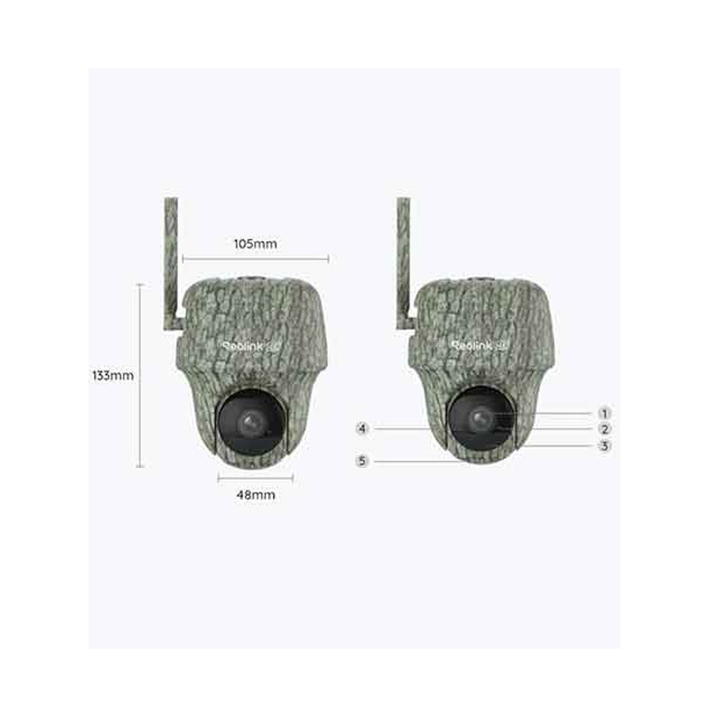 Caméra sans fil Go G450 4G Reolink