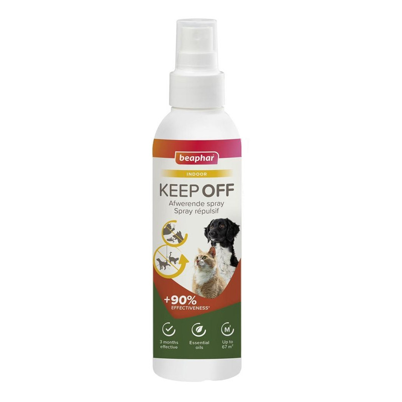 Spray répulsif Indoor Keep Off chien et chat 200ml Beaphar