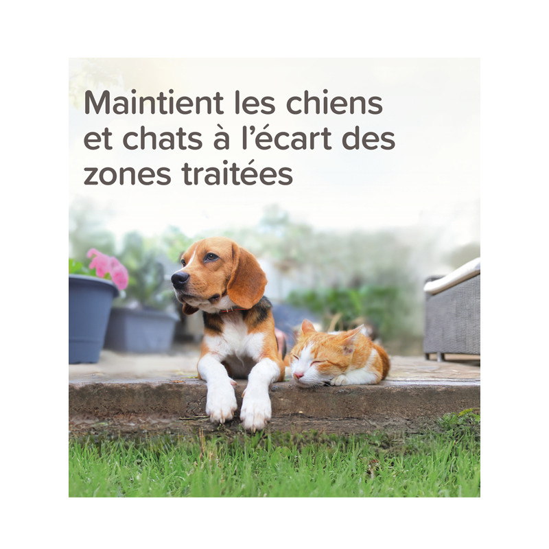 Répulsif granulés Outdoor Keep Off chien et chat 2x200g Beaphar