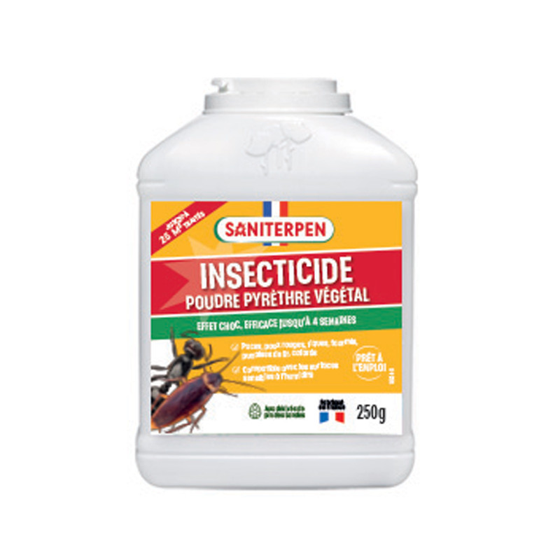Saniterpen Insecticide Poudre au pyrèthre végétal