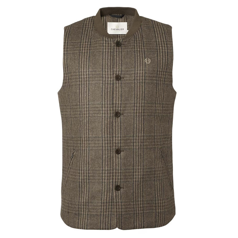Gilet en tweed Sion Fill100 Chevalier