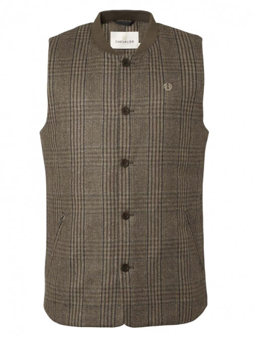 Gilet en tweed Sion Fill100 Chevalier Gilet en tweed Sion Fill100 Chevalier