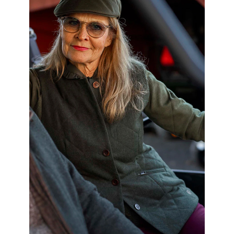 Gilet en tweed Allington pour femmes Chevalier