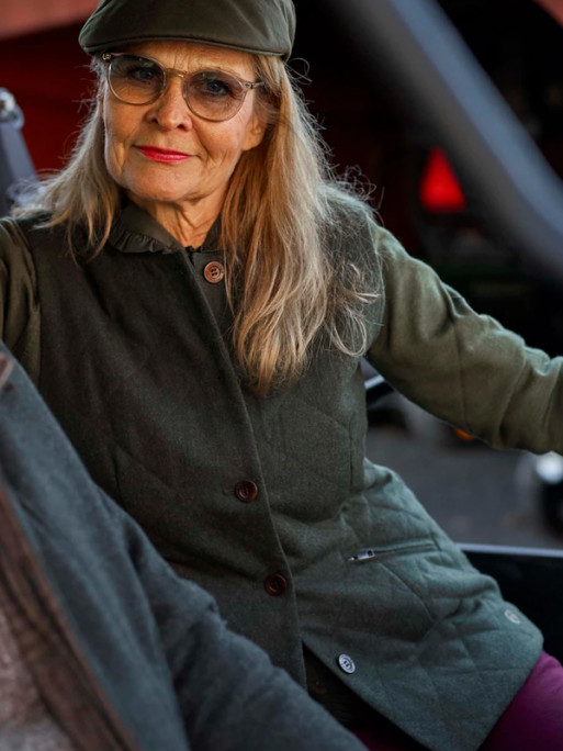 Gilet en tweed Allington pour femmes Chevalier Gilet en tweed Allington pour femmes Chevalier